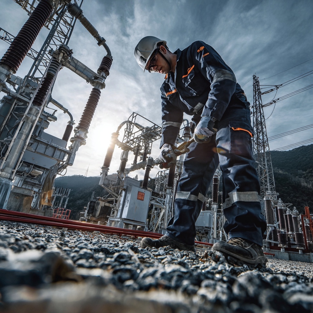 Confecção de emendas em cabos de potência