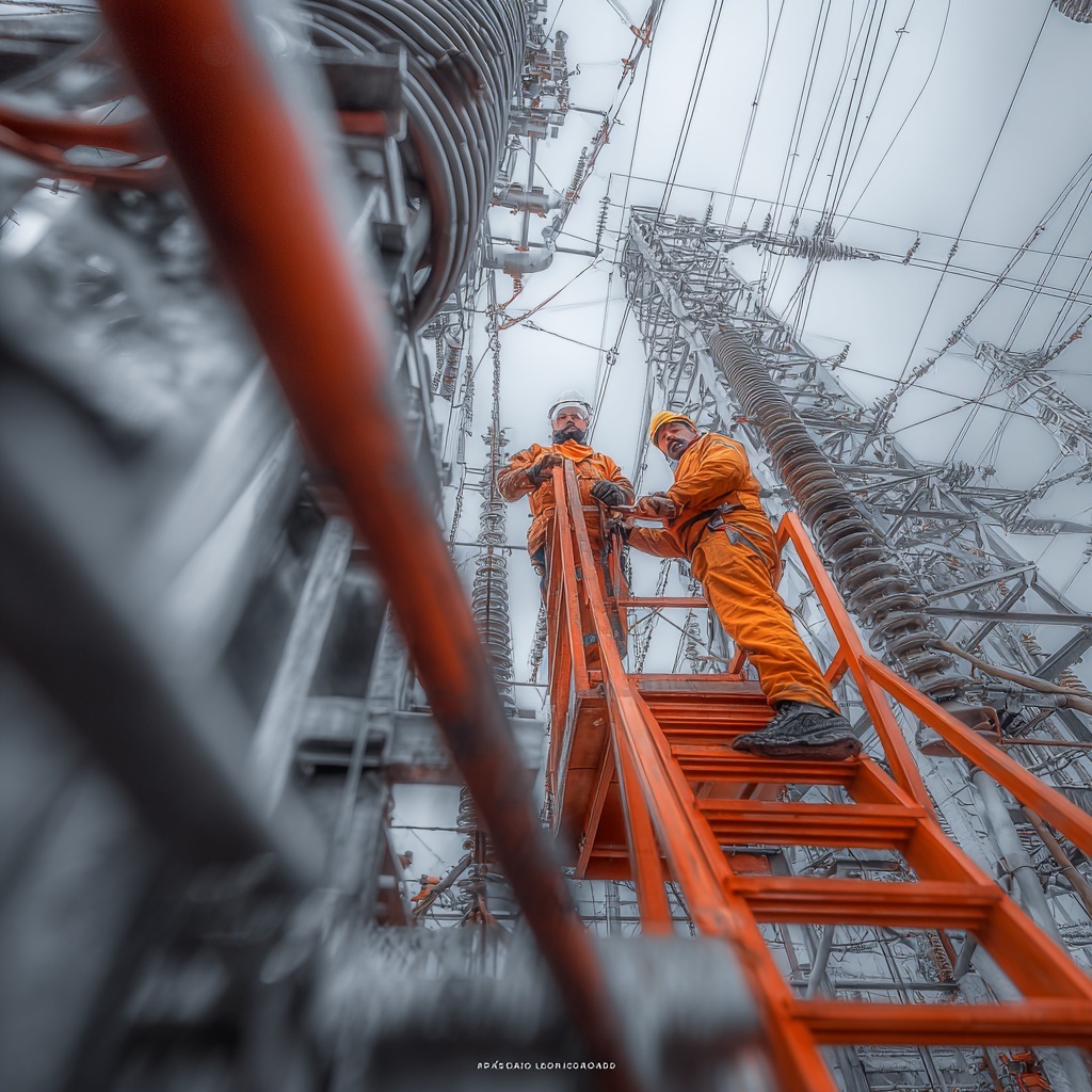 Correção de ponto quente em linha energizada